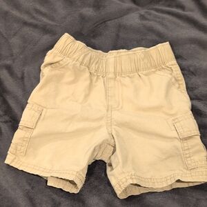 The Children's Place Khaki Cargo Shorts 18-24 Months